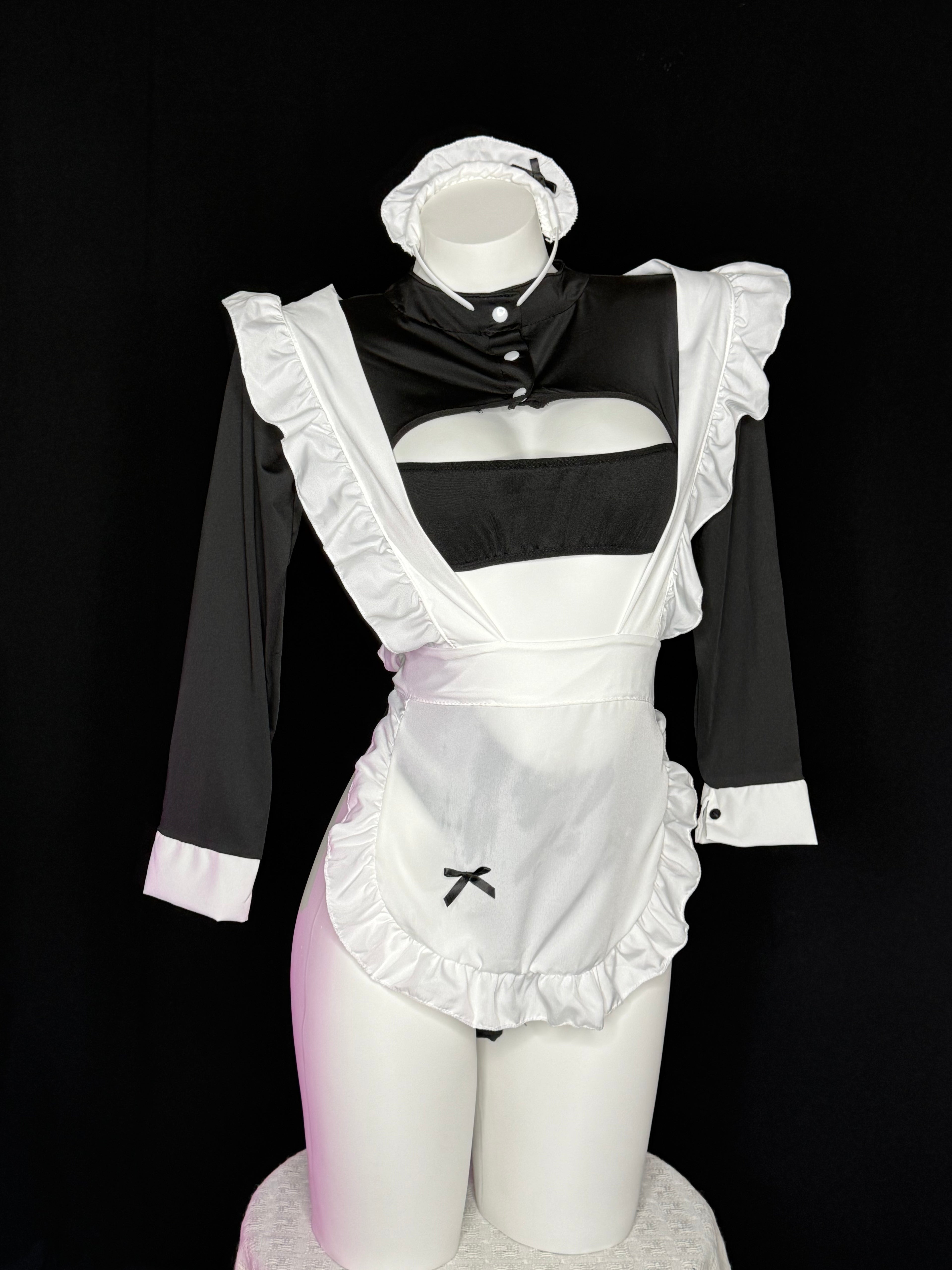 Cute Maid Dress Cosplay Outfit