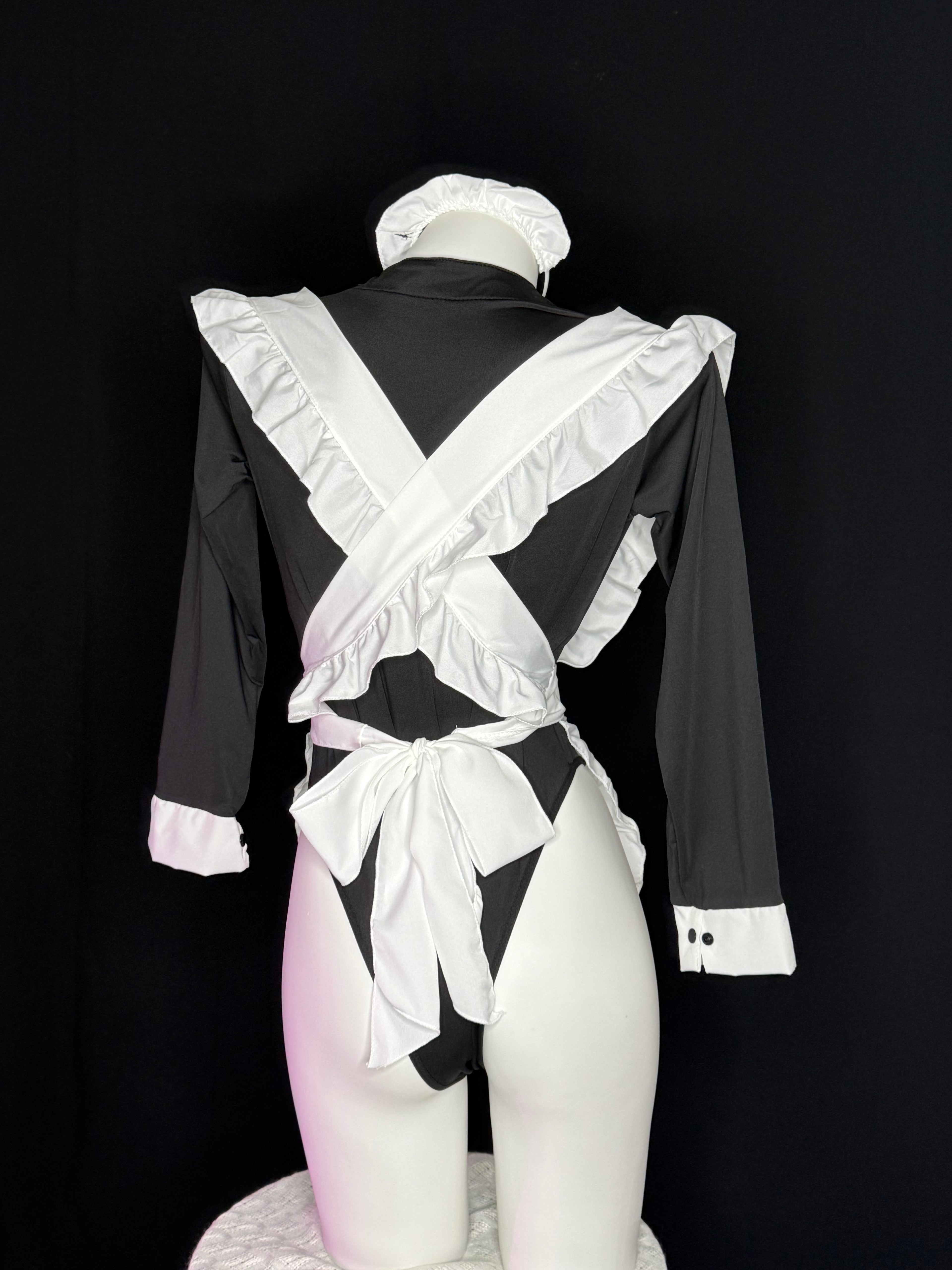 Cute Maid Dress Cosplay Outfit