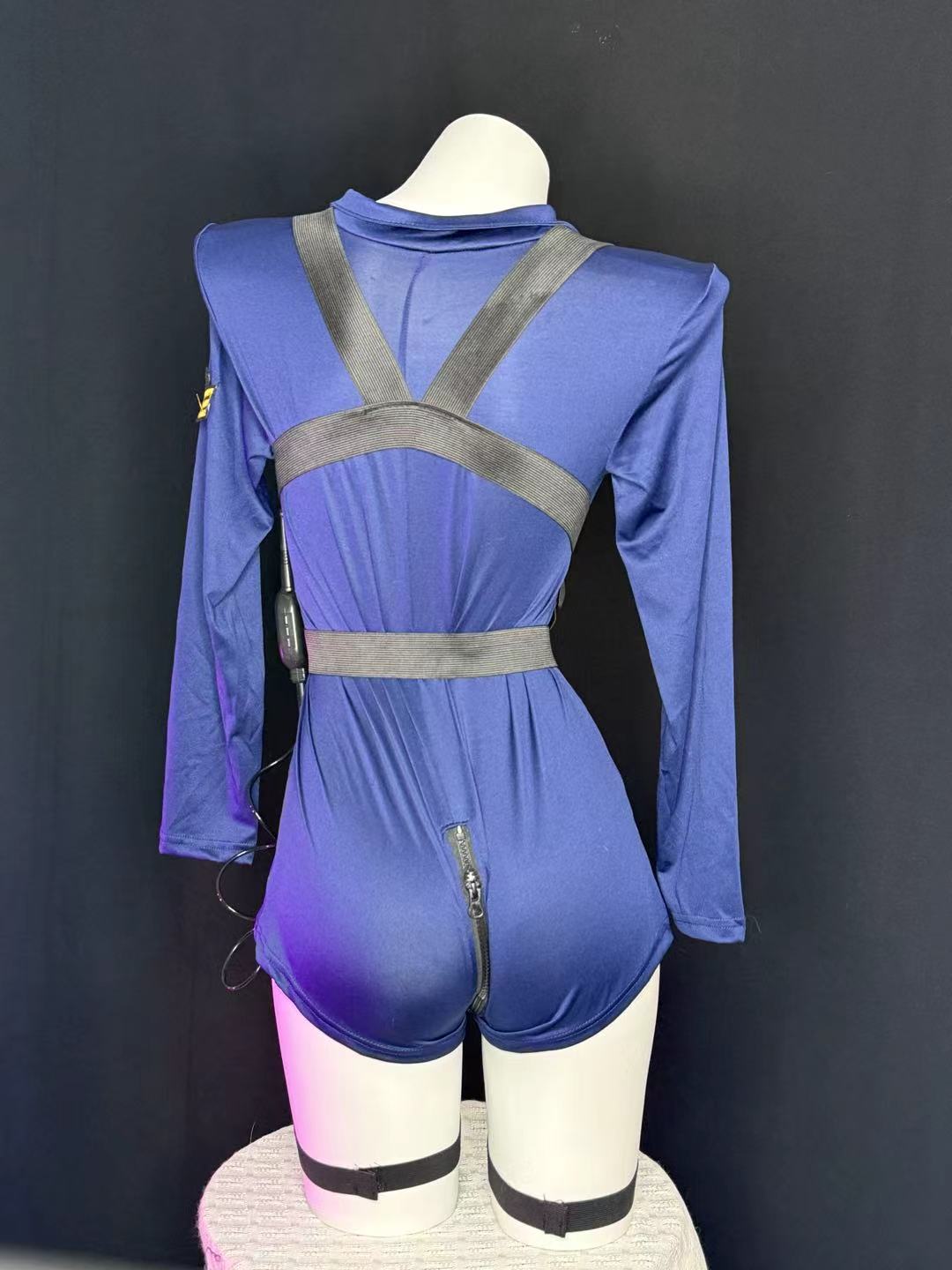 Police Harness Bodysuit Cosplay Lingerie Set
