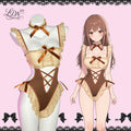 Caramel strap jumpsuit