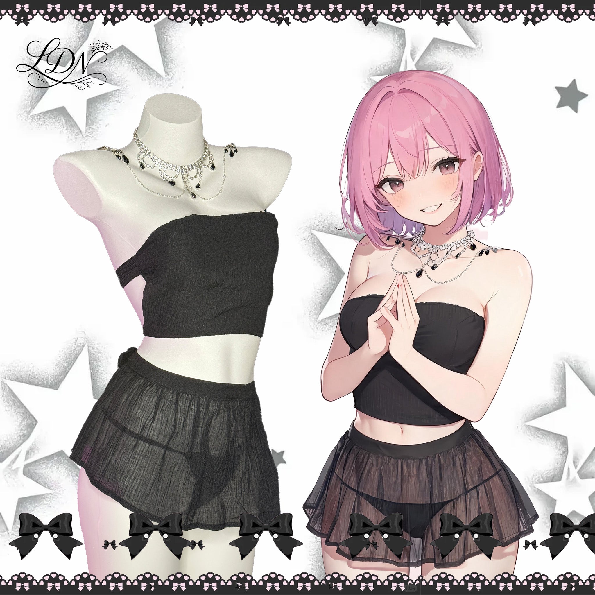 Purely desirable two-piece outfit