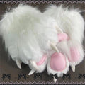 Furry costume paws COS cute plush cat paws